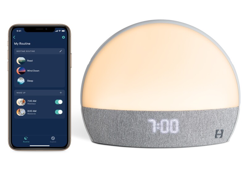 The Hatch Restore with its smartphone app