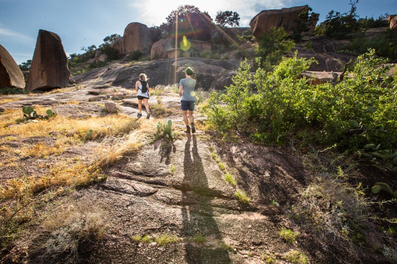 Road trip to the Enchanted Rock