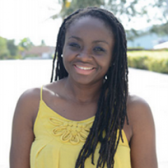 Headshot of writer Mariette Williams smiling.