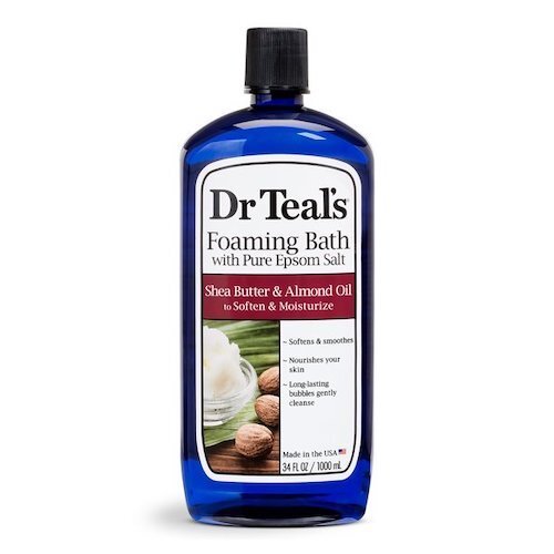 Dr Teal's Foaming Bath with Pure Epsom Salt: Shea Butter & Almond Oil