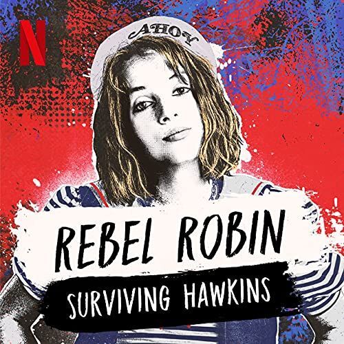 Cover art of Rebel Robin Stranger Things podcast for Halloween activity.png